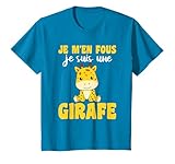 C’est mon design de girafe. C’est mon costume humain, je suis une girafe. Drôle de dicton avec un animal mignon.