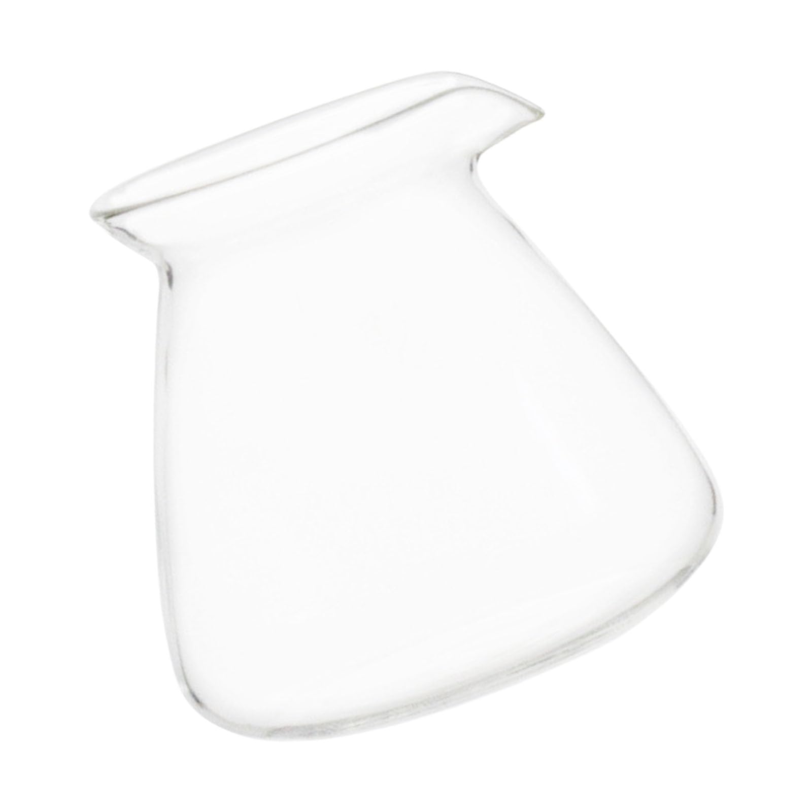 Zwwaazhf Clear Multipurpose Coffee Cup With Smooth Rims Coffee Servers For Aesthetic Pouring Over And Sensory Borosilicate Tasting Cup