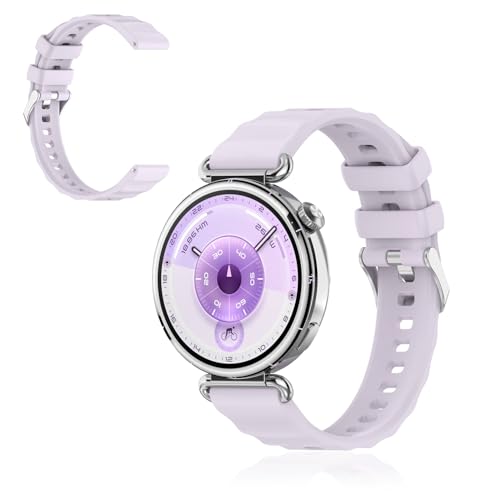 �y2025�V�o��zFor HUAWEI WATCH GT 6 41mm �o���h �V���R���� �yHNWEIWEI�z�}�O�l�b�g�t�� �����x���g �V���R�������o�h �_�炩�� �ʋC�� HUAWEI WATCH GT 6 41mm �p �o���h�X�g���b�v �ւ��i�p�[�v