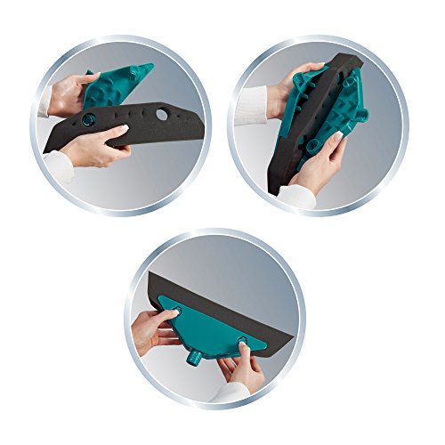 Leifheit Wide Foam Broom Replacement Head, Black - Thumbnail 2