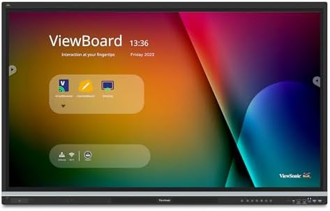 ViewSonic IFP5551 55 Inch 4K ViewBoard Interactive Smart Board wi...