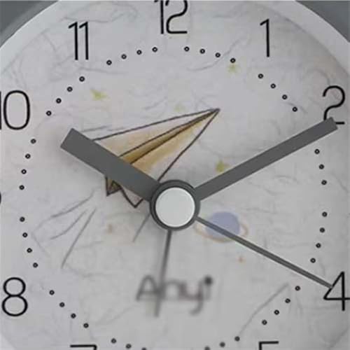 Reloj despertador para estudiantes con pilas que evita cables 4