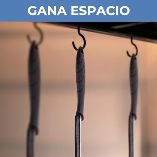 Cleangor Cepillo para Limpiar Juntas, Cepillo Limpieza Hogar y Mango Ergonómico, Cepillos Cerdas Duras, Cepillos de Limpieza de Grietas para Duchas, Cocinas, Inodoros (6, Negro) - imagen 7