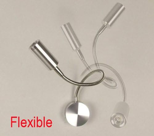 3W High Power LED Bulb Indoor Wall Picture Mirror Light Flexible Pipe