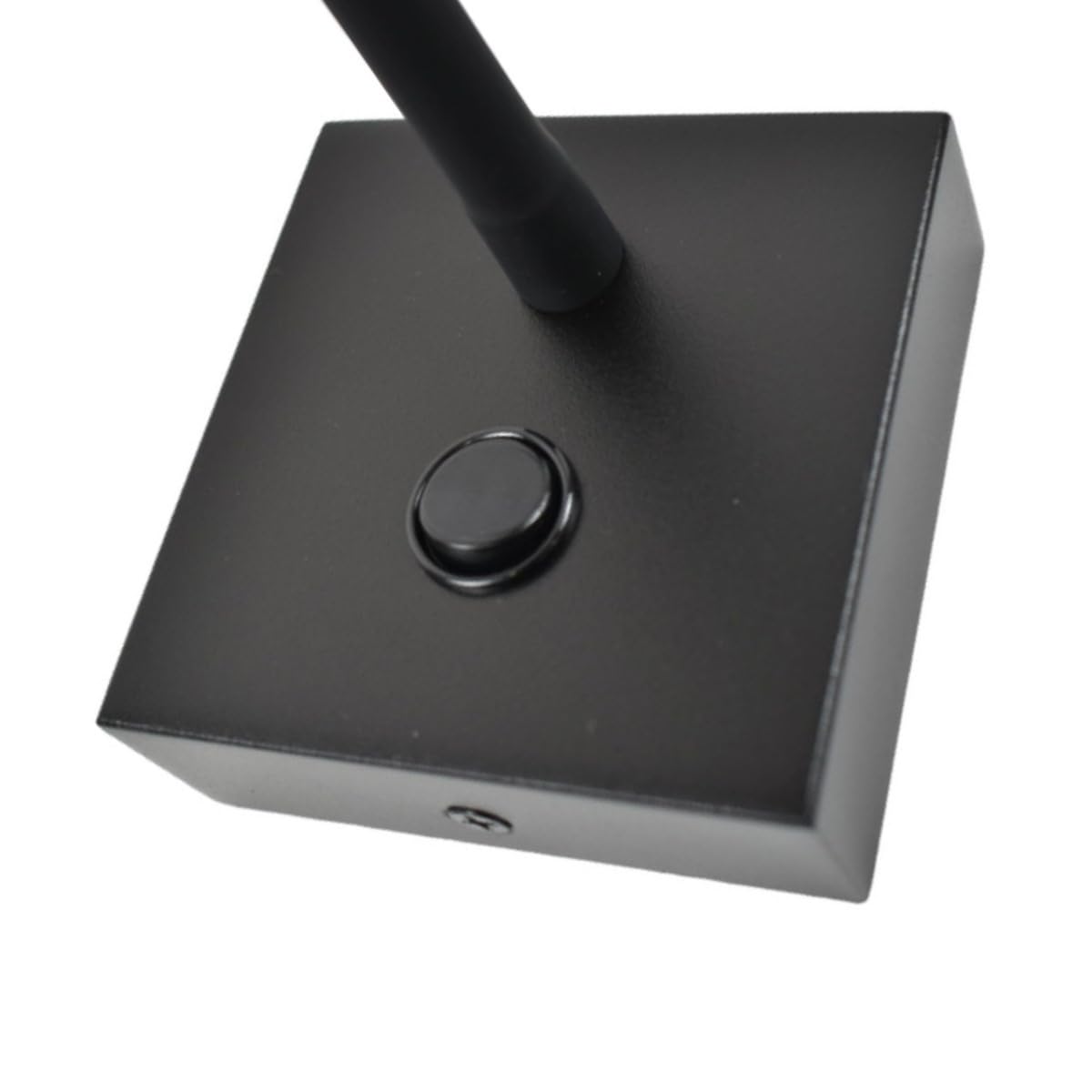BARCELONA LED Wandlampe LED Schwarz für Lesen "Hale" 3W, Warmweiß 2800K, Flexibler Verstellbarer Arm, Moderner Minimalistischer und Klassischer Stil, Lesekomfort, Schlafzimmer, Treppen, Restaurant