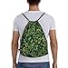 Lbacwy Fashion Camo Pattern Drawstring Backpack String Bag Sports Sackpack for Women Men Gym Yoga Travel Small