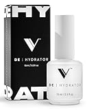 V Beauty Pure Nail Dehydrator - No Chip Gel and Acrylic Nail Prep Dehydrator, Removes Moisture and Oils, Non-Yellowing and Professional-Grade Adhesion for Salon and at Home Use - 15 ml