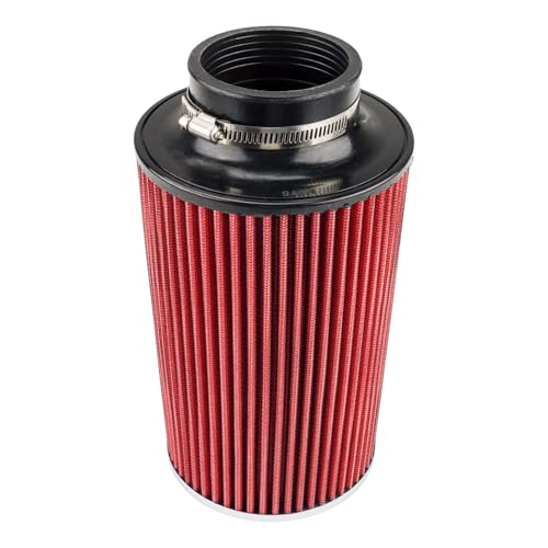 Suride Cold Air Intake Kit with Filter Heat Shield for Wrangler 2012-2017, Wrangler JK 2018-2018 (Red) - Thumbnail 7