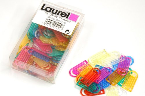 �yLAUREL�z���[���� �L���O�N���b�v�i�N���X�^���j27mm100�� Ref.1387-96c