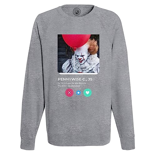 Sweat homme Pazuzu Exorciste sweat-shirt horreur film et réseau social
