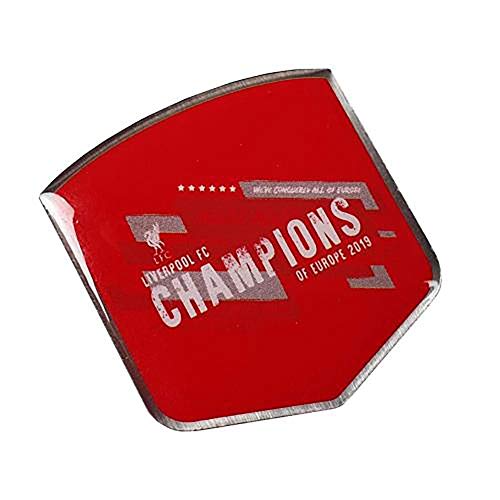 Official Licensed Liverpool F.C - Metal Badge (CHAMPIONS OF EUROPE)