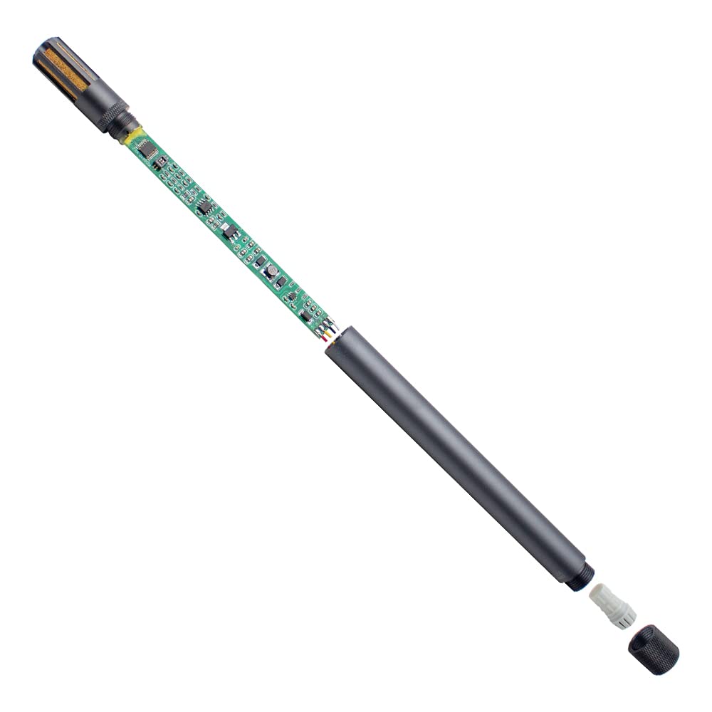 Toplionace Transmisor de Temperatura y Humedad de Metal, Sonda T&H 0-10V del Sensor de Temperatura Humi de Alta Precisión a Prueba de Explosiones de Tubería FG6010