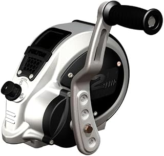 Fulton FW32000301 F2 Marine Trailer Winch, Two-Speed, 3,200 lbs. Capacity, 20 Foot Strap, Silver Cover
