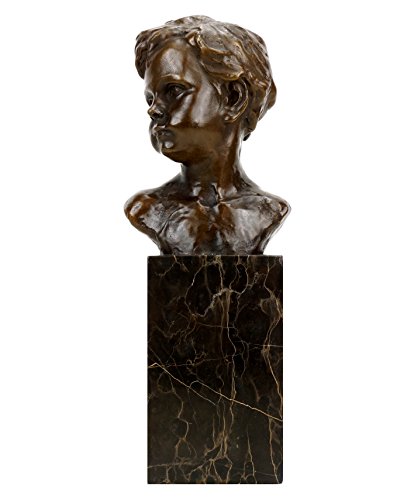 Busto de bronce Knabe para decoración de interiores: soluciona espacios sin vida 3