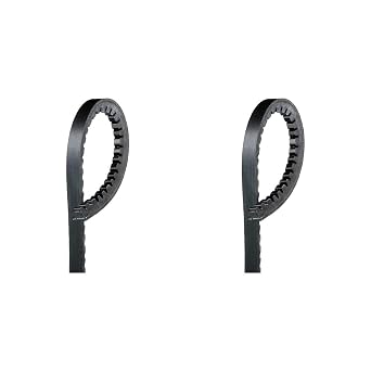 Alternator and Air Conditioning Serpentine Drive Belt 2PCs fits Dodge Polara 5.9L 1960 1961 1962 1973, fits Plymouth Fleet Special 6.3L 1961 1963, fits Plymouth Fury III 6.6L 1972 1973 1974