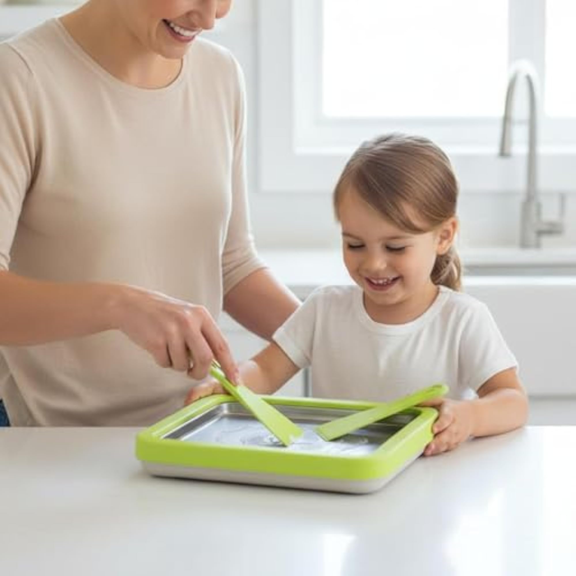 Fried Ice Cream Pan, Non-Electric Chilled Yogurt Plate