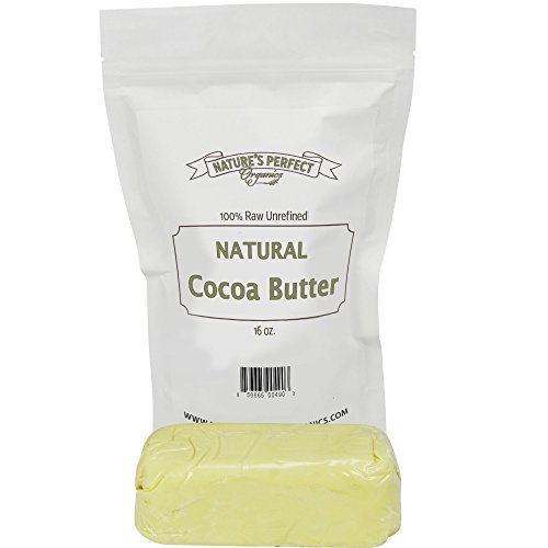 Organic Cocoa Butter - 16 Oz - Certified Fair Trade