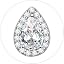 04.April(Diamond)-Pear Cut