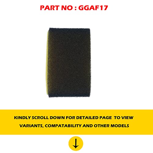 Image of NIKAVI GGAF17 Motorcycle & Scooter Air Filter Compatible for TVS Victor Foam + NKVMC