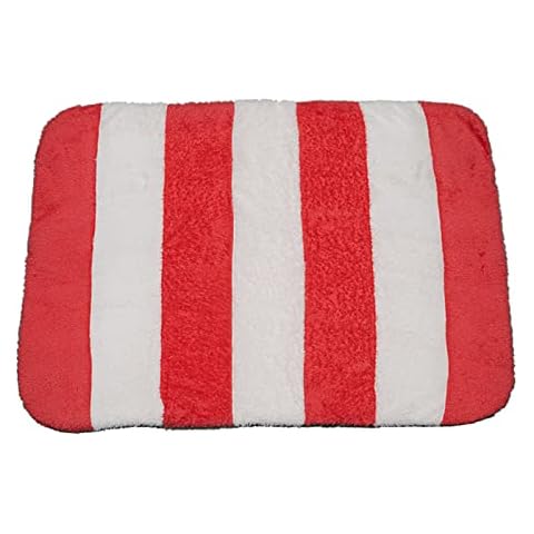 YngFfb Self Heating Pet Pad,Heat Blanket For Cats And Dogs,Thermal Self Heating Pet Bed For Cats And Dogs,Pet Winter Thermal Storage Pad,Washable, Non-Electric, (40*50cm,Red) Cover