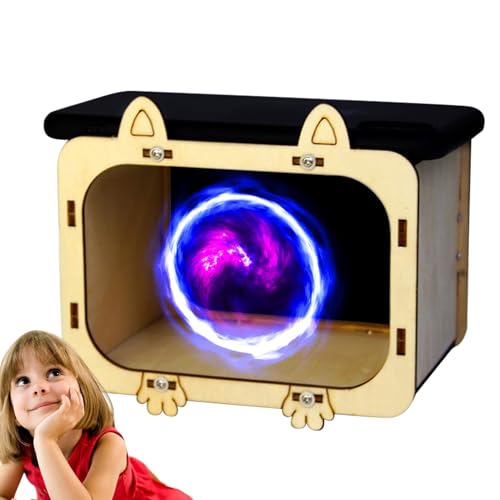 Kinoprojektor für Telefon – Kinoständer aus Holz, 3D-Hologramm-Effekt | Smartphone-Projektorständer für immersive Betrachtung, Präsentation von Unternehmensprodukten,...