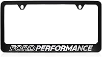 Vista 12 de Marco negro de plástico UV Ford Performance para matrícula