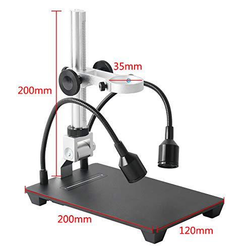 3D 1080P 528X 16MP 7 pollici Display LCD da 10,1 pollici Schermo USB HDMI WIFI Microscopio biologico digitale Fotocamera Lente d'ingrandimento Strumento di riparazione (Color : 10.1 WIFI USB HDMI)