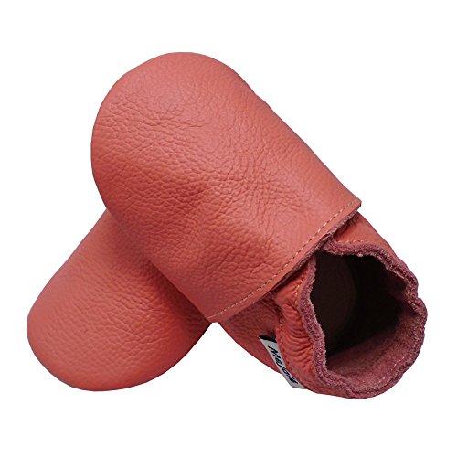 image for Mejale Baby Soft Soled Leather Moccasins Anti-Slip Infant Toddler Shoe