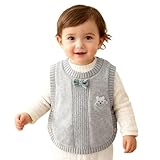Sa texture tricotée lui confère un aspect chaleureux et douillet, idéal pour votre enfant. La fermeture à boutons facilite l'enfilage