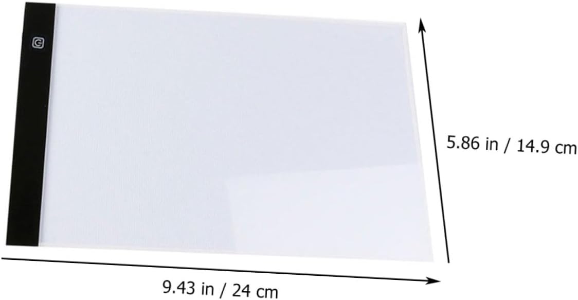 Gogogmee Portable LED Tracing Light Box Copy Board USB Charging Art Drawing Painting Board for Artists Sketching Animation Embossing Quilting