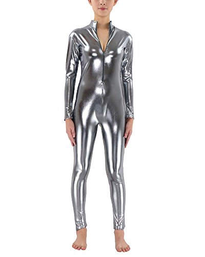 Preisvergleich Produktbild Anyu Second Skin Kostüm Ganzkörperanzug Halloween Kostüme Grau S