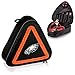 PICNIC TIME NFL Philadelphia Eagles Roadside Emergency Car Kit, Auto Vehicle Safety Road Side Assistance with Jumper Cables and Car Tool Kit, (Black with Orange Accents)