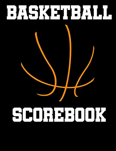 Basketball Scorebook: 50 Game Scorebook with Scoring by Quarters (8.5 x 11)