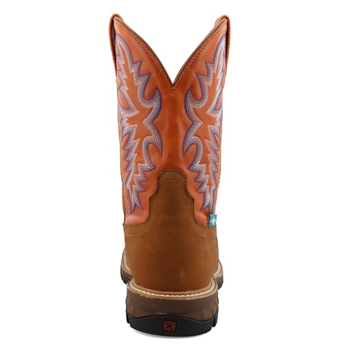 Image of Twisted X Men's 6 inch Work Oblique Toe Boot with CellSole comfort footbed