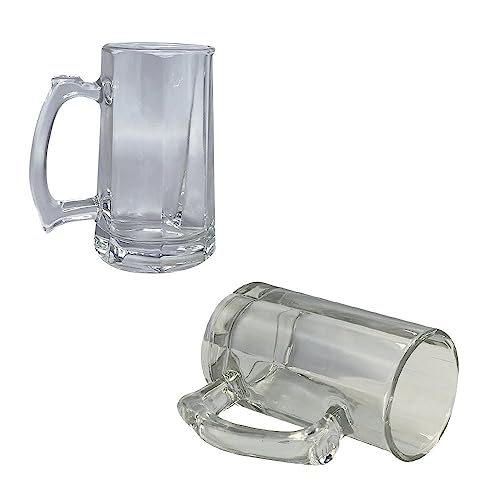 Caneca de Chopp de Vidro, 370 ml