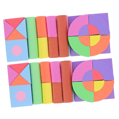 Blocs EVA mousse colorés pour animer les après-midis de jeux calmes dans la chambre