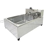 Fritadeira Elétrica Profissional 1 Cuba 5 Litros Inox 110V - Boni