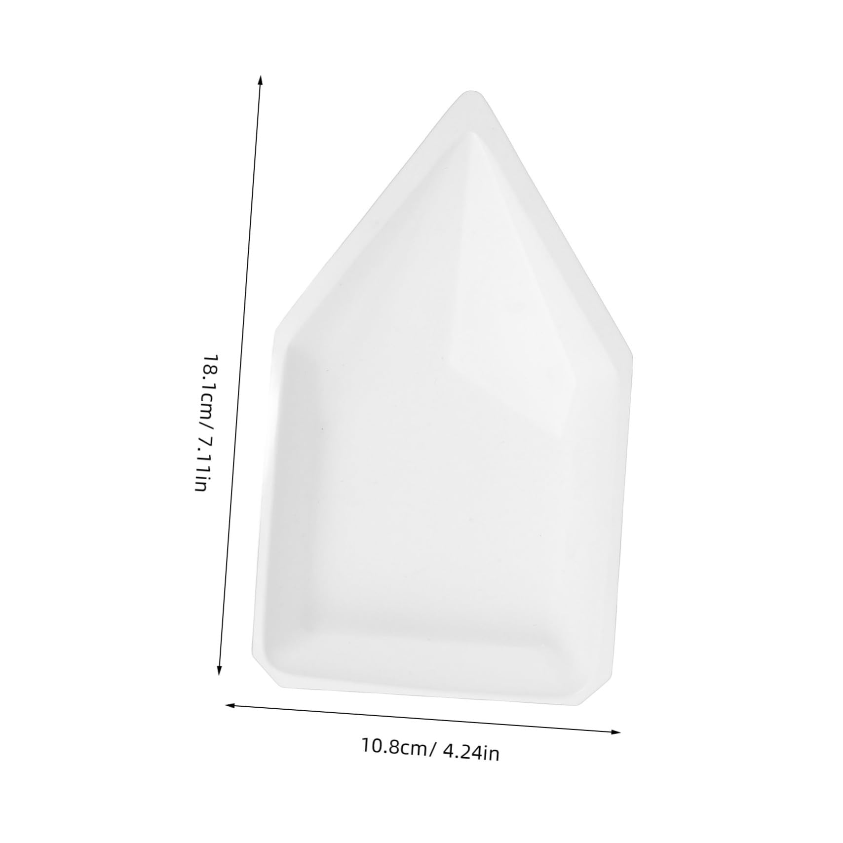 KICHOUSE 10pcs Weighing Vessel Weighing Vessel Dry Powder Containers Weighing Plate Chemistry Weigh Boats Portable Weighting Dishes Weighing Trays Measuring Weigh Boat Lab Equipment Plastic