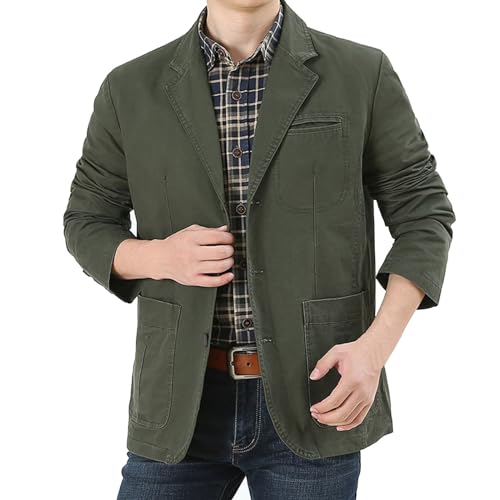Blazer sportif en coton pour les loisirs et le bureau