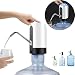 Produktbild Tragbare, kabellose Universal-Trinkflaschenpumpe, für die meisten Wasserflaschen geeignet (1,65/2,2/2,48/3,3/4,16 UK Gallon),USB-Android-Ladeanschluss,Farbe (Schwarz oder Weiß)