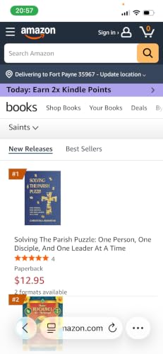 『So, this happened overnight....the book actually went to #1!』のカバーアート