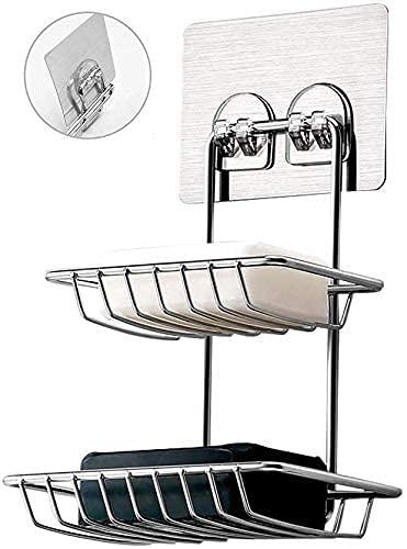 Image of Plastic Wall Hooks - Heavy Duty Mounted Hooks for Tile (Pack of 6)