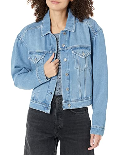 PAIGE Women's Blythe Jacket Puff Sleeve