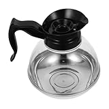 KOMBIUDA Kaffeekanne Aus Edelstahl Kaffeekaraffe Mit Pumpe Thermalkaffeekanne Pumpentopf Für Kaffee Pumpen Thermosflasche Kleine Kaffeekanne Glaskessel, Induktionsherd Kaffeemaschinen Acryl