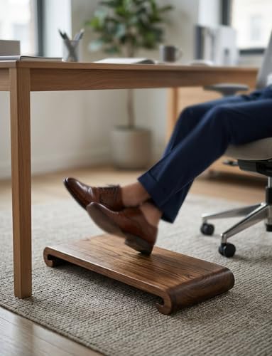 Repose-pieds antidérapant contre la fatigue assise prolongée - 8