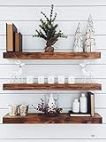 New England Wood Crafters Floating Shelve...