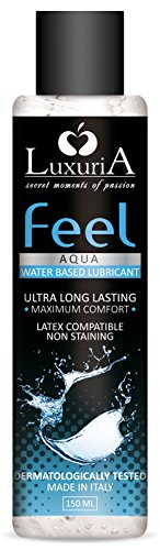 Lubrifiant Feel Aqua 150 ml gel pur à base d'eau de qualité
