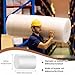 Blulu 11.81 Inch Bubble Foam Roll Dispenser, Standing Wrapping Roll Foldable Bubble Cushioning Holder for Packing Moving and Shipping