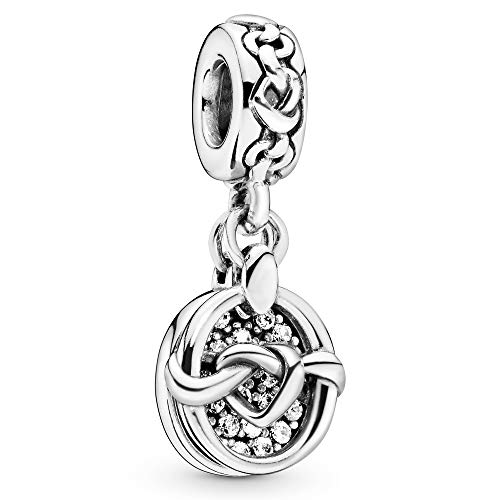 Abalorio Pandora 798095CZ plata para pulseras sin brillo