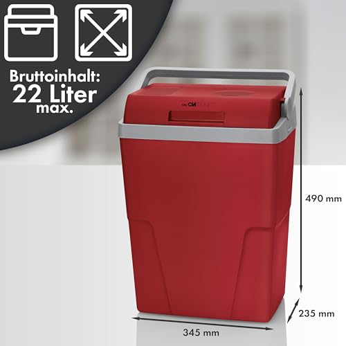 Clatronic Kb 3713 N Frigorifero Portatile 12 E 230 Volt Rosso-Grigio - 7